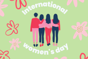 Logo for international women's day blog